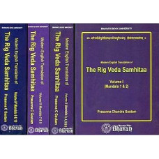 Modern English Translation of the Rig Veda Samhitaa [Set of 4 Volumes]